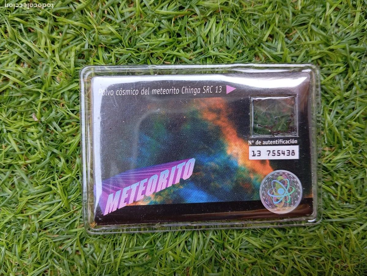 Coleccionismo: Polvo Cosmico Meteorito Chinga src13 Nestle