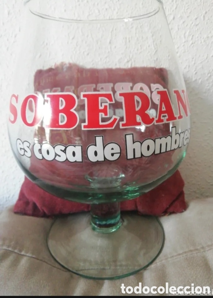 Coleccionismo: Copa cristal publicidad - Foto 3