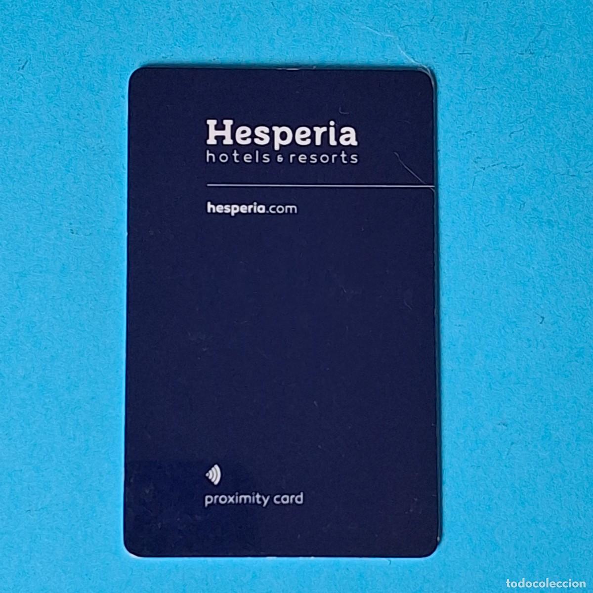 Coleccionismo: TARJETA LLAVE MAGNETICA HOTEL - HESPERIA HOTELES & RESORTS