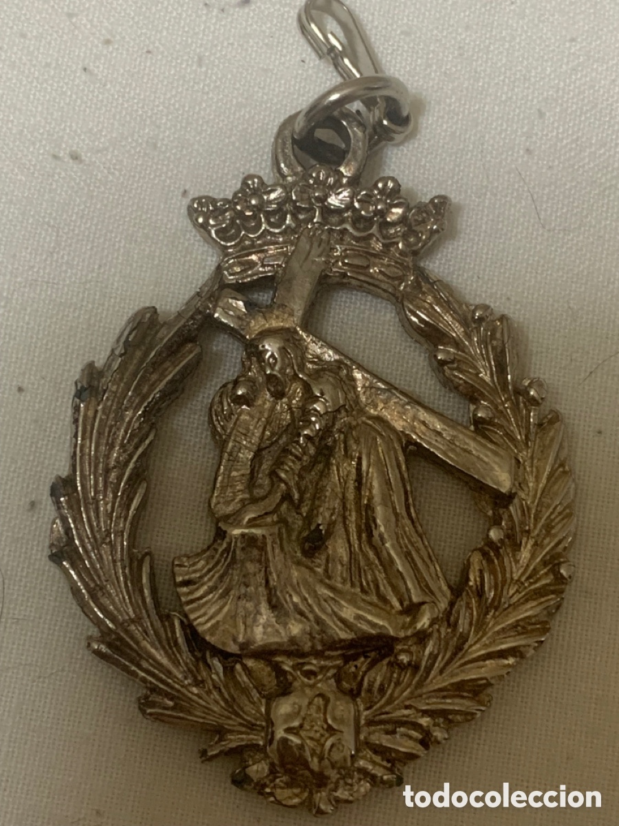 Coleccionismo: Medalla Sant&iacute;simo Cristo del Pa&ntilde;o &ndash; Mocl&iacute;n Granada &ndash; 5 cm