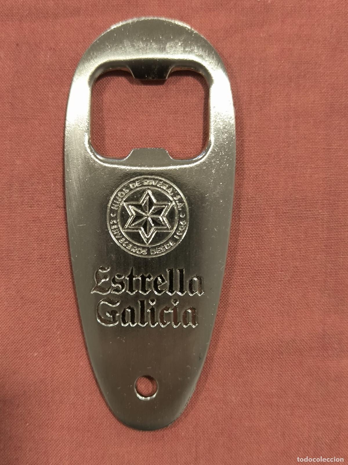 Sammeln: Abridor Estrella Galicia Met&aacute;lico &ndash; Abrebotellas Coleccionismo Cervecero