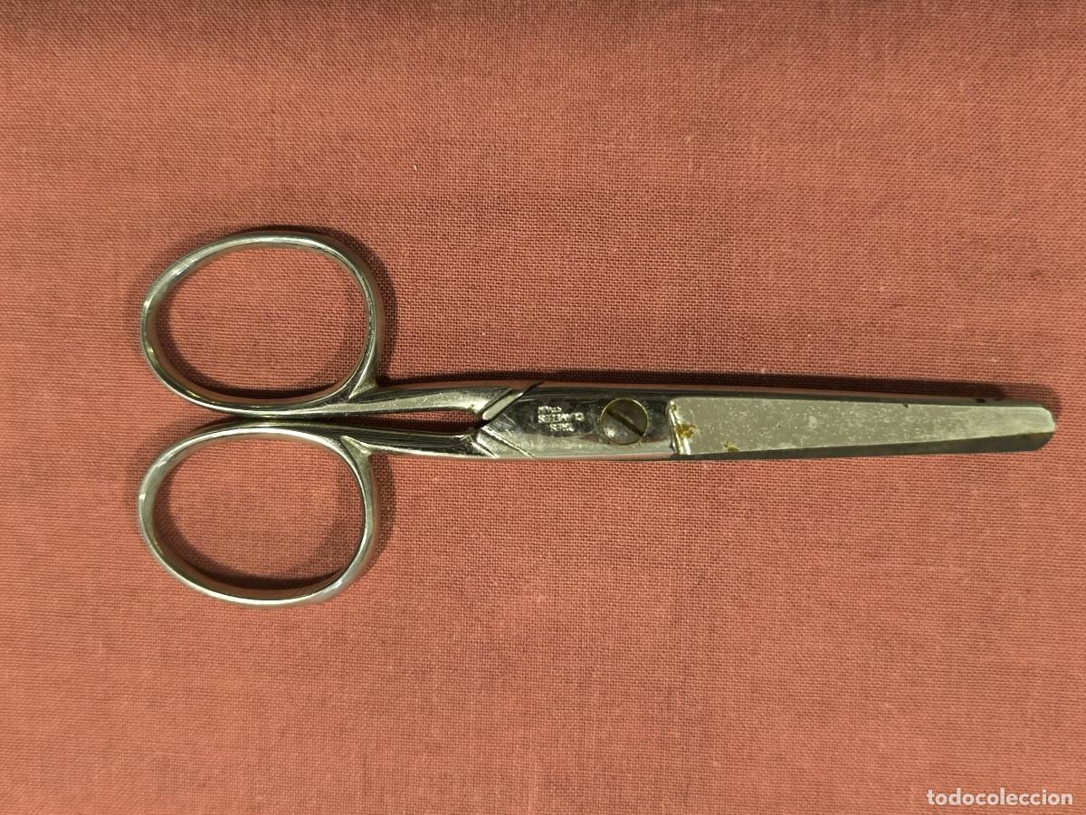 Sammeln: Tijeras Antiguas de Costura Met&aacute;licas &ndash; Punta Redondeada de Acero Vintage