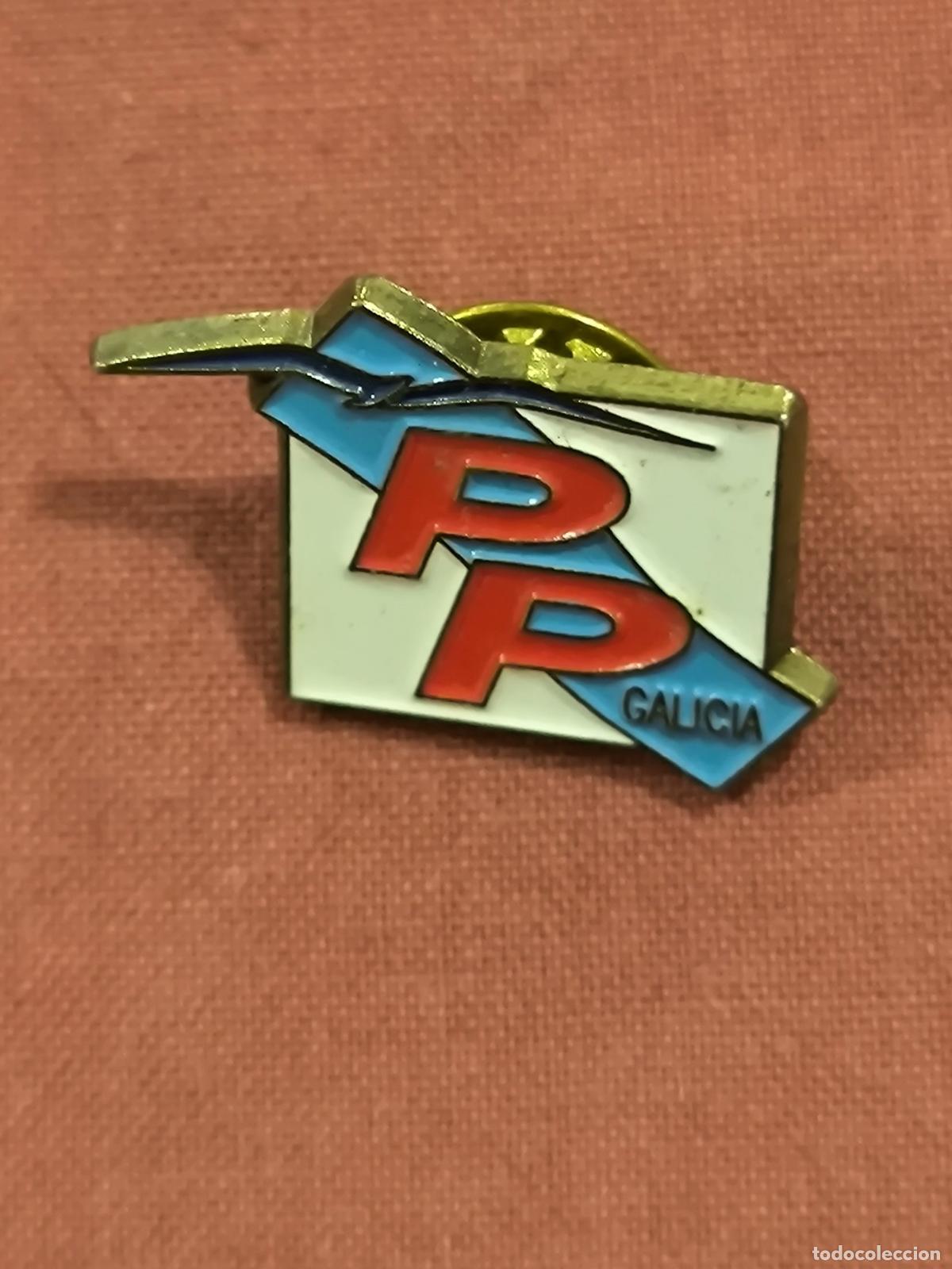 Sammeln: Pin PP Galicia &ndash; Insignia de Solapa Coleccionismo Pol&iacute;tico