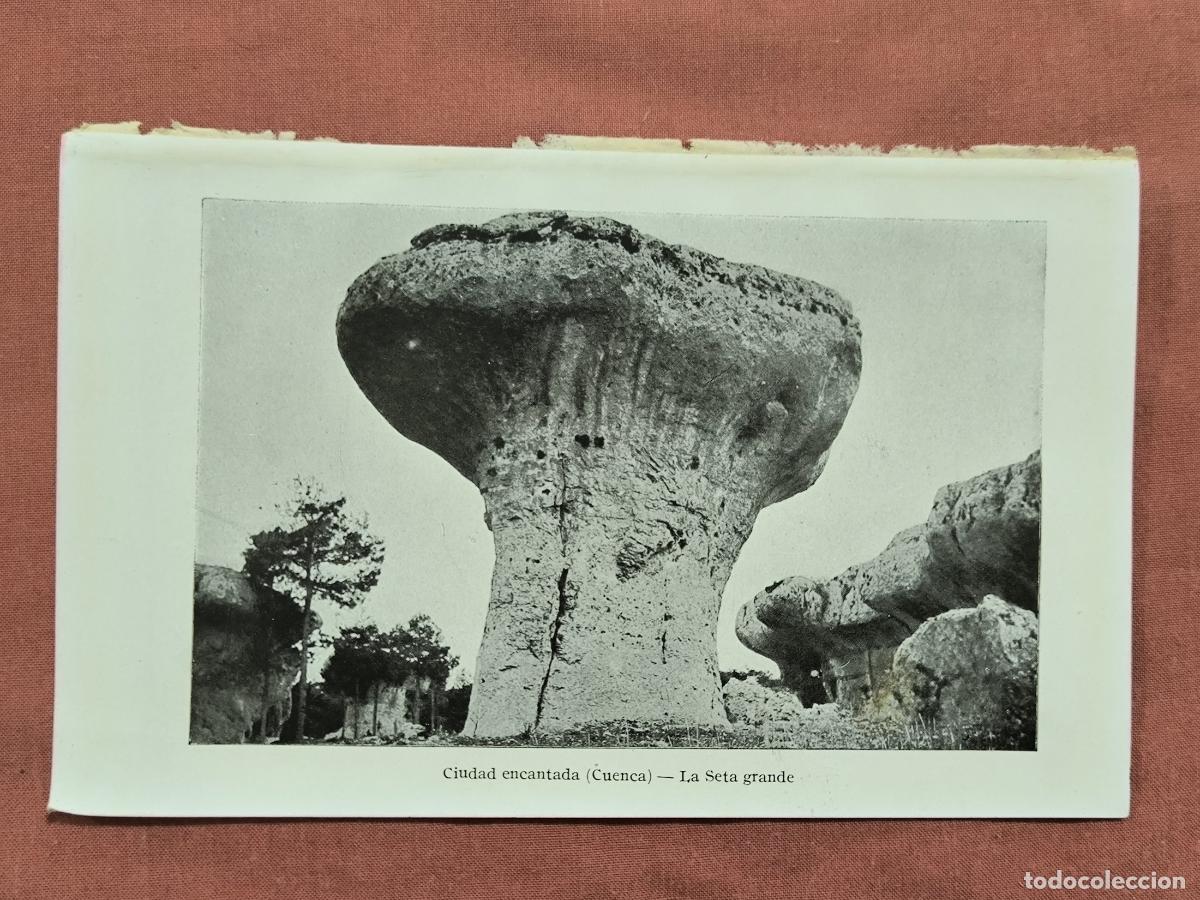 Collezionismo: L&aacute;mina Antigua Ciudad Encantada Cuenca La Seta &ndash; Fotograbado Naturaleza Coleccionismo