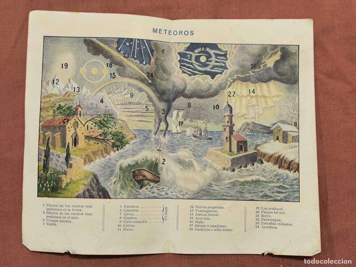 Collectionnisme: L&aacute;mina Antigua Meteoros &ndash; Fen&oacute;menos Meteorol&oacute;gicos Ilustrados Coleccionismo