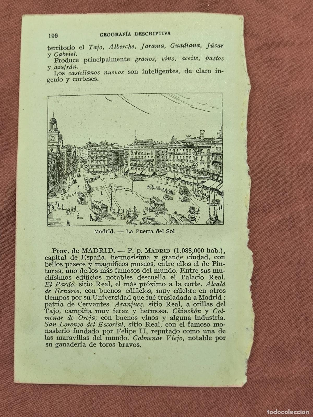 Collezionismo: Antiguo Grabado Madrid Puerta del Sol &ndash; Vista Urbana de Coleccionismo