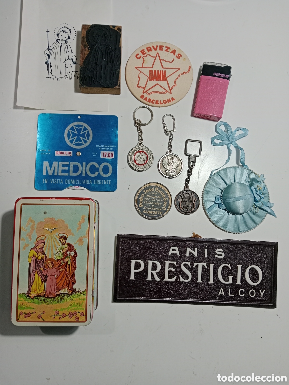 Sammeln: LOTE ART&Iacute;CULOS ANTIGUOS