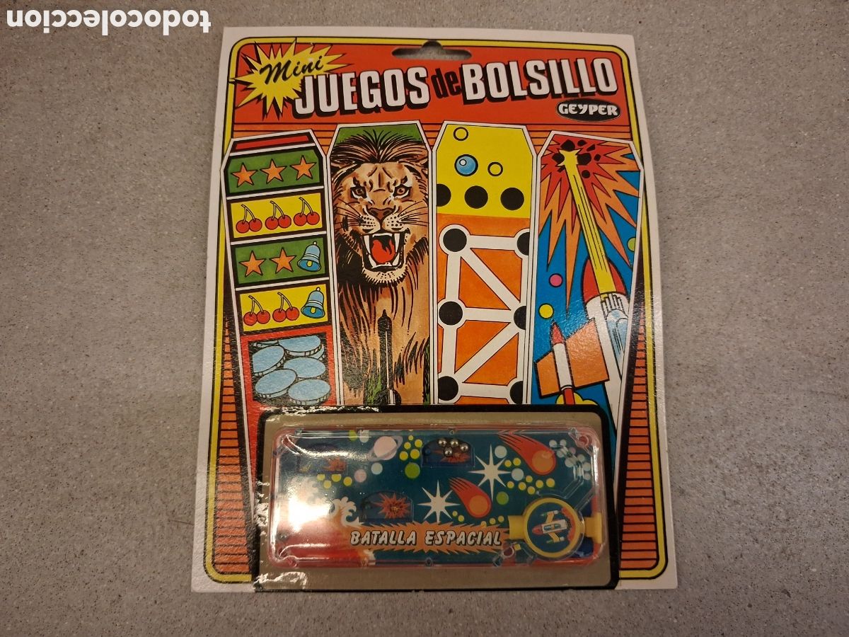 Coleccionismo: Geyper mini juego de bolsillo