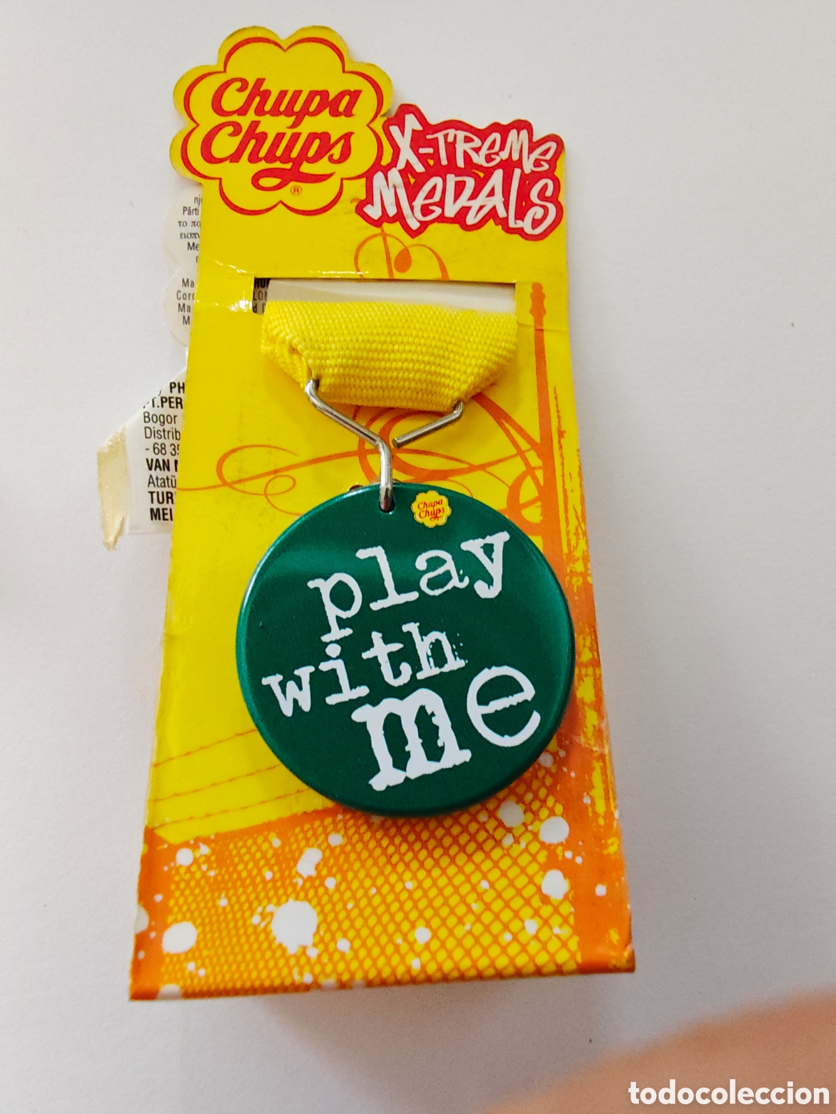 Coleccionismo: MEDALLA MOVIL CHUPA CHUPS - play with me - car141