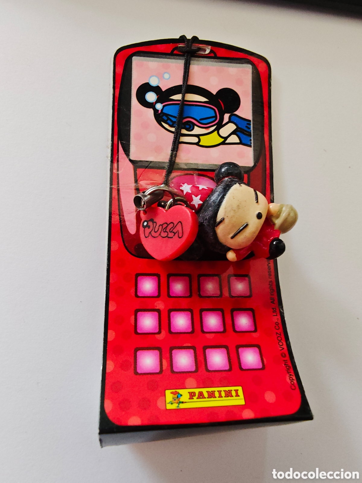Coleccionismo: cuelgamovil - pucca - panini - car141