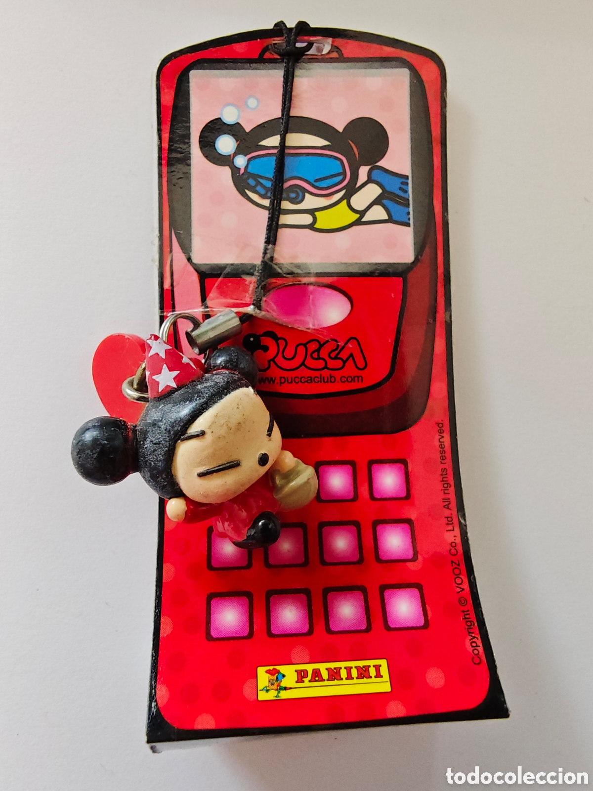 Coleccionismo: cuelgamovil - pucca - panini - car141