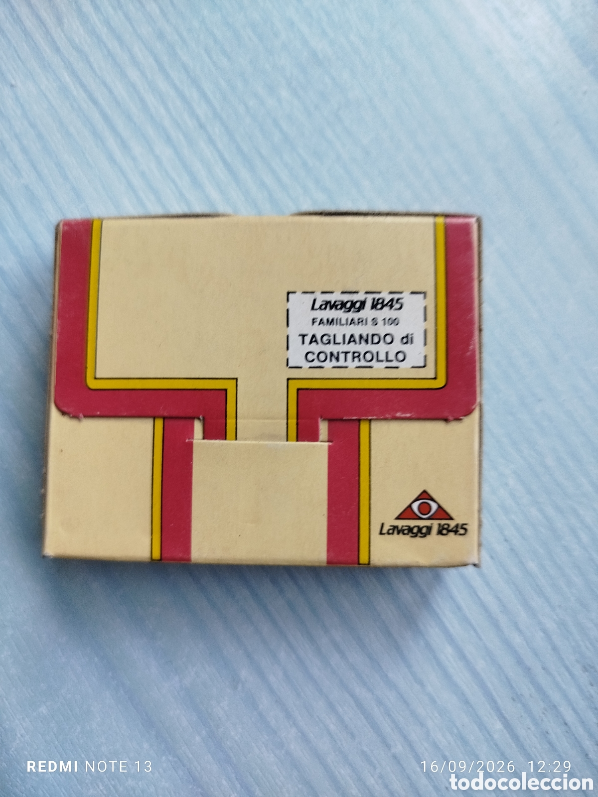 Coleccionismo: Caja cerillas lavaggi.italia