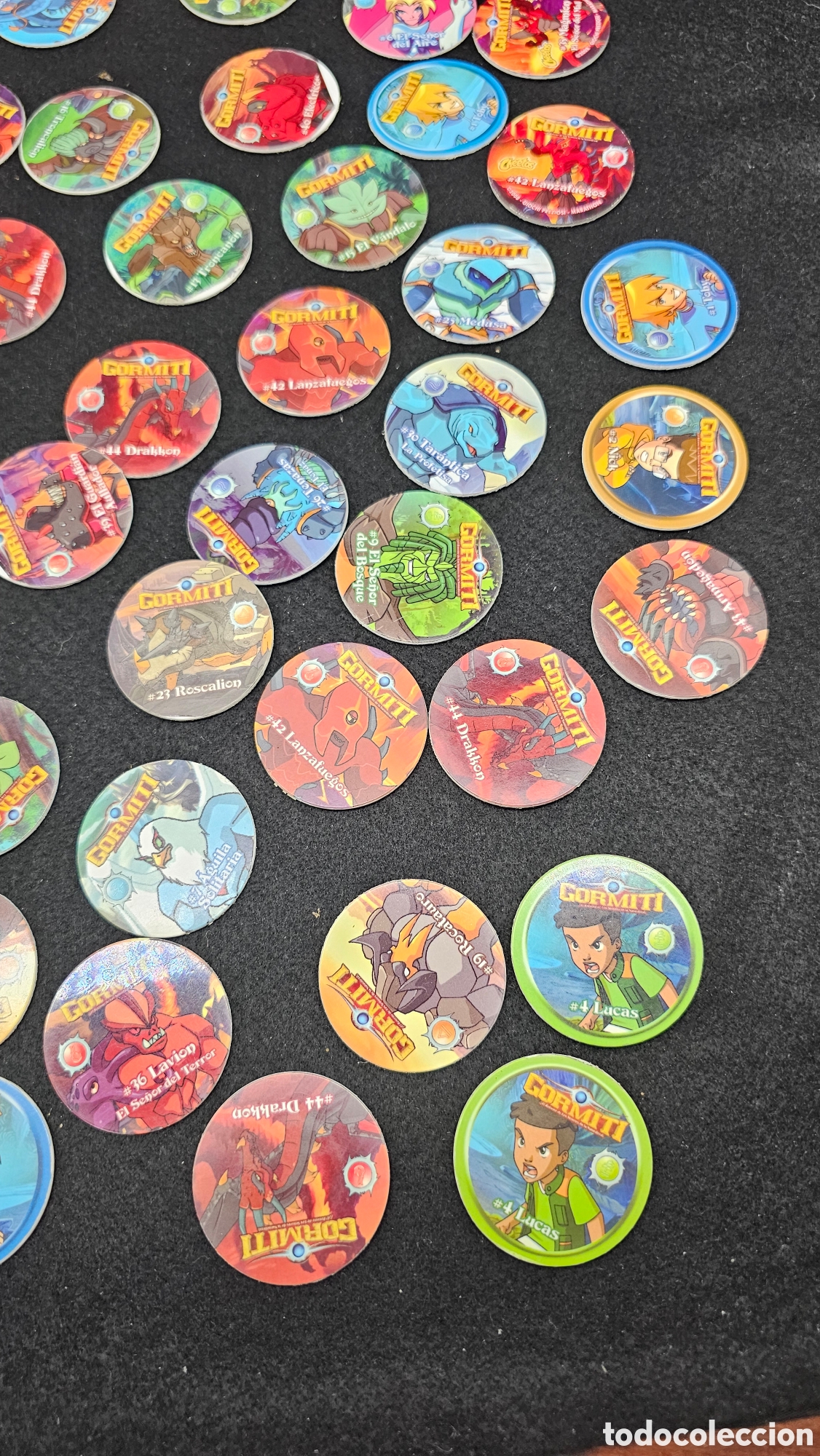 Coleccionismo: Lote de tazos de Gormiti - Foto 3