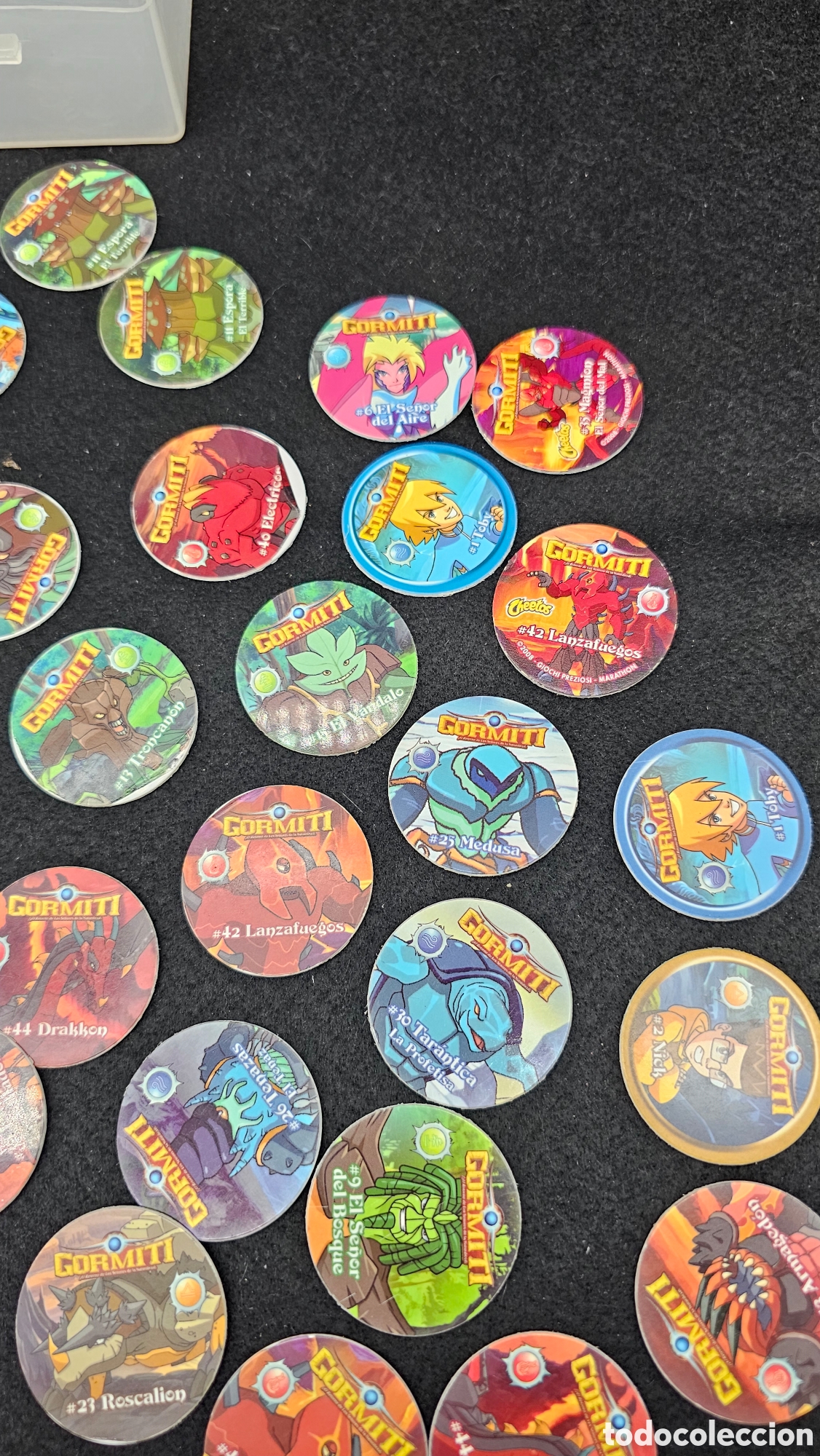 Coleccionismo: Lote de tazos de Gormiti - Foto 4