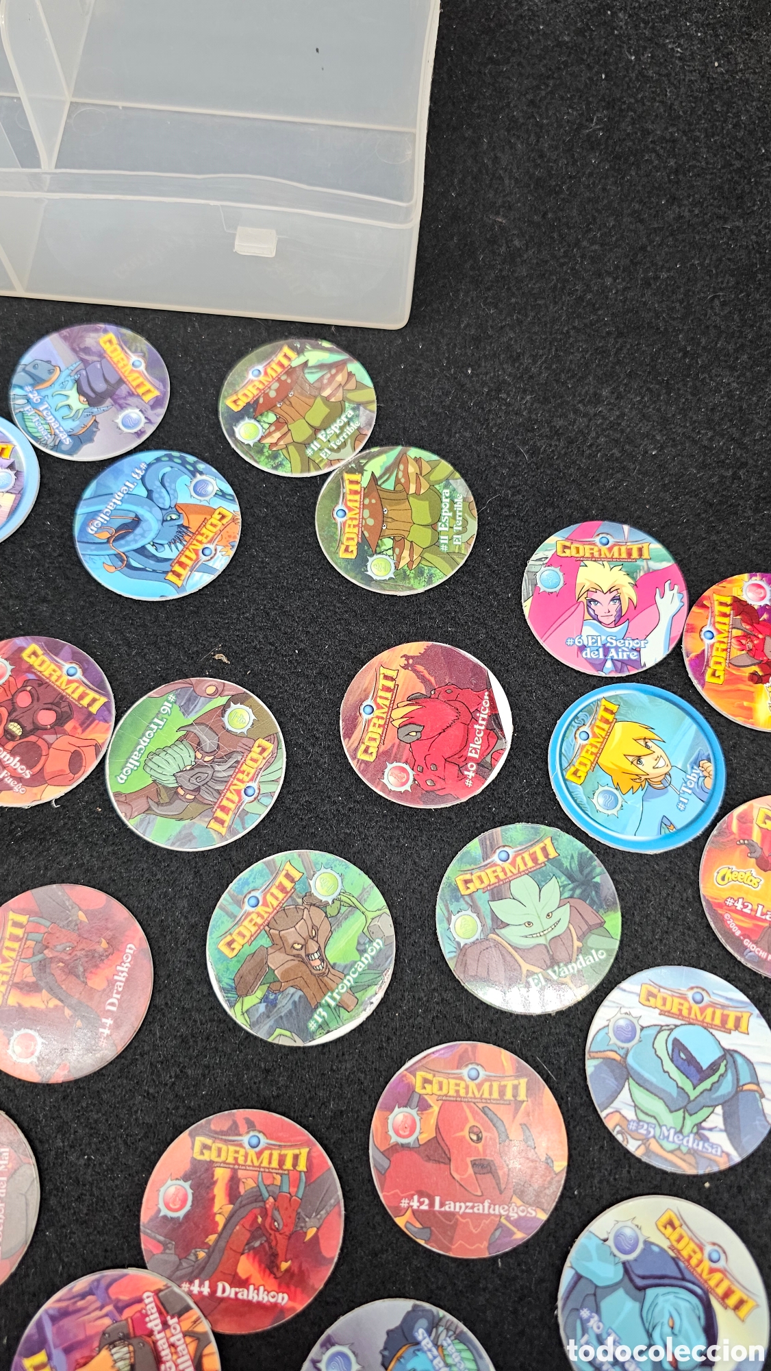 Coleccionismo: Lote de tazos de Gormiti - Foto 5