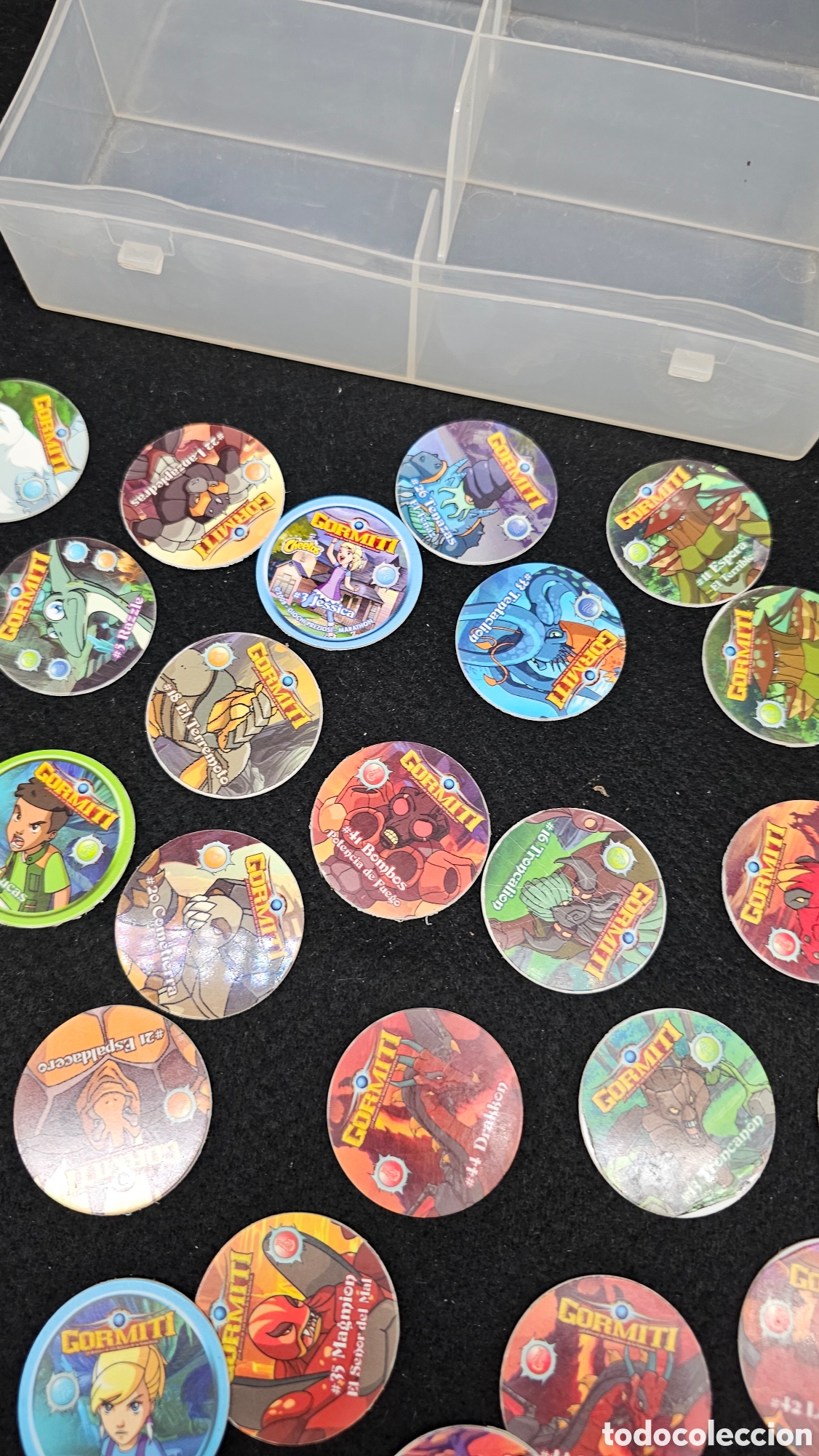 Coleccionismo: Lote de tazos de Gormiti - Foto 6