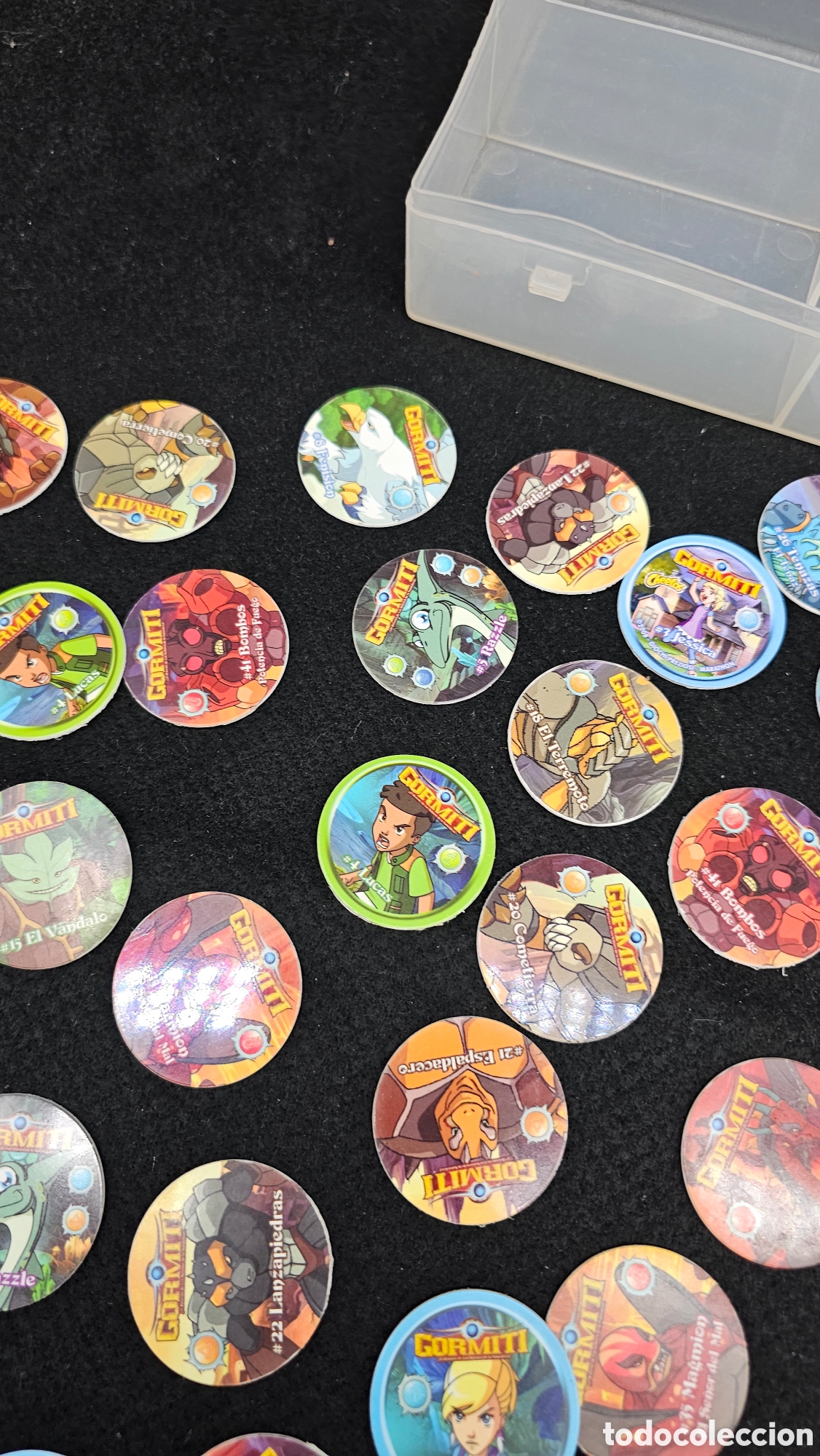Coleccionismo: Lote de tazos de Gormiti - Foto 7