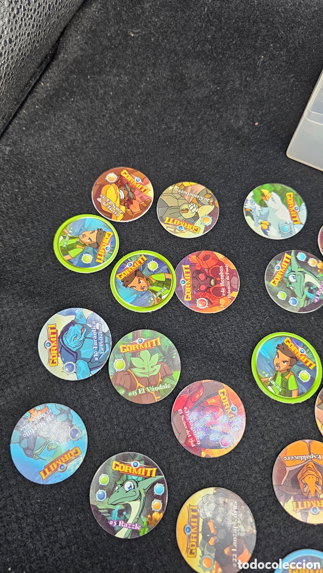 Coleccionismo: Lote de tazos de Gormiti - Foto 8
