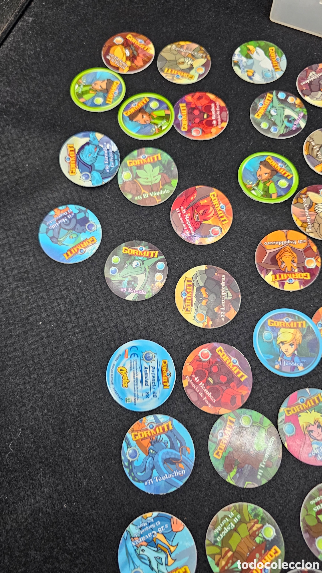 Coleccionismo: Lote de tazos de Gormiti - Foto 9