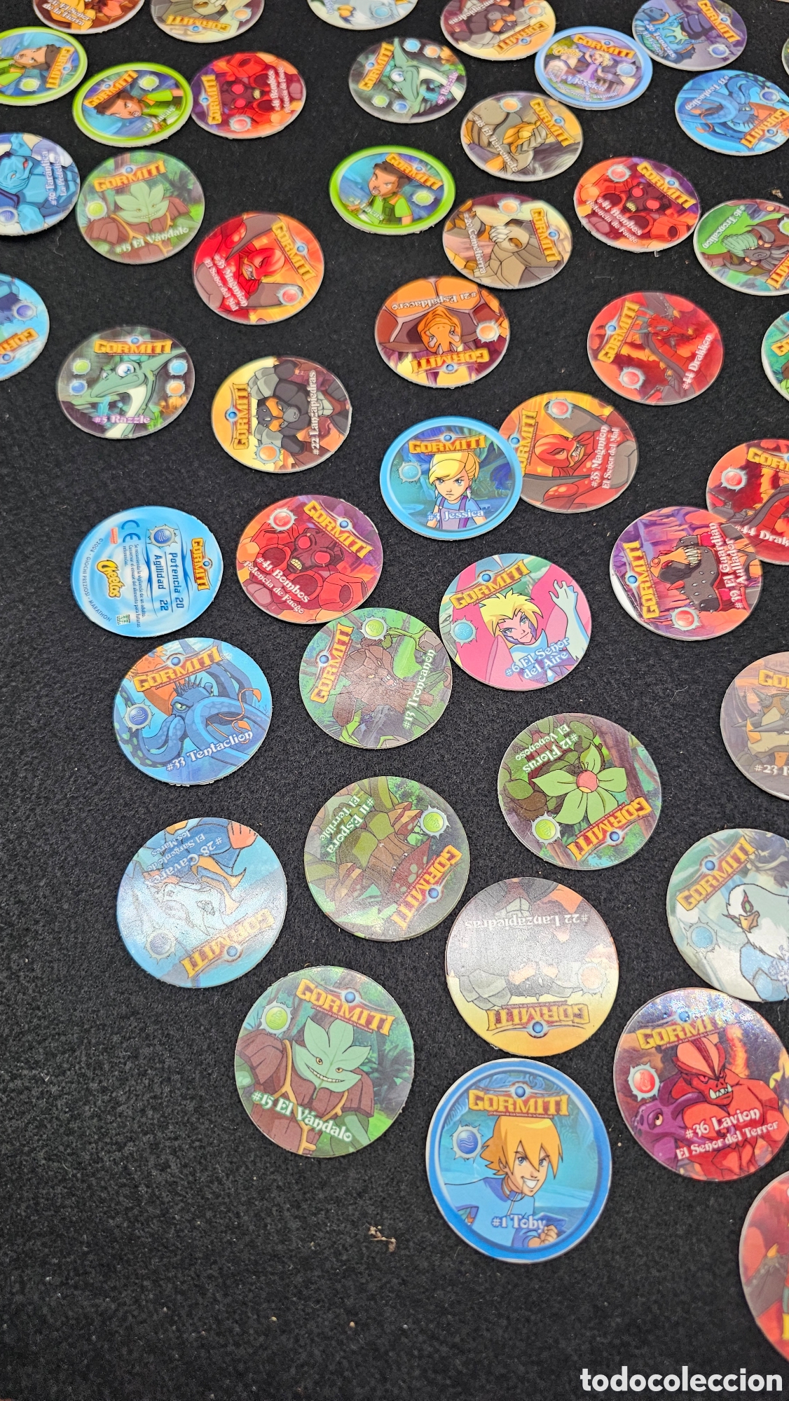 Coleccionismo: Lote de tazos de Gormiti - Foto 10