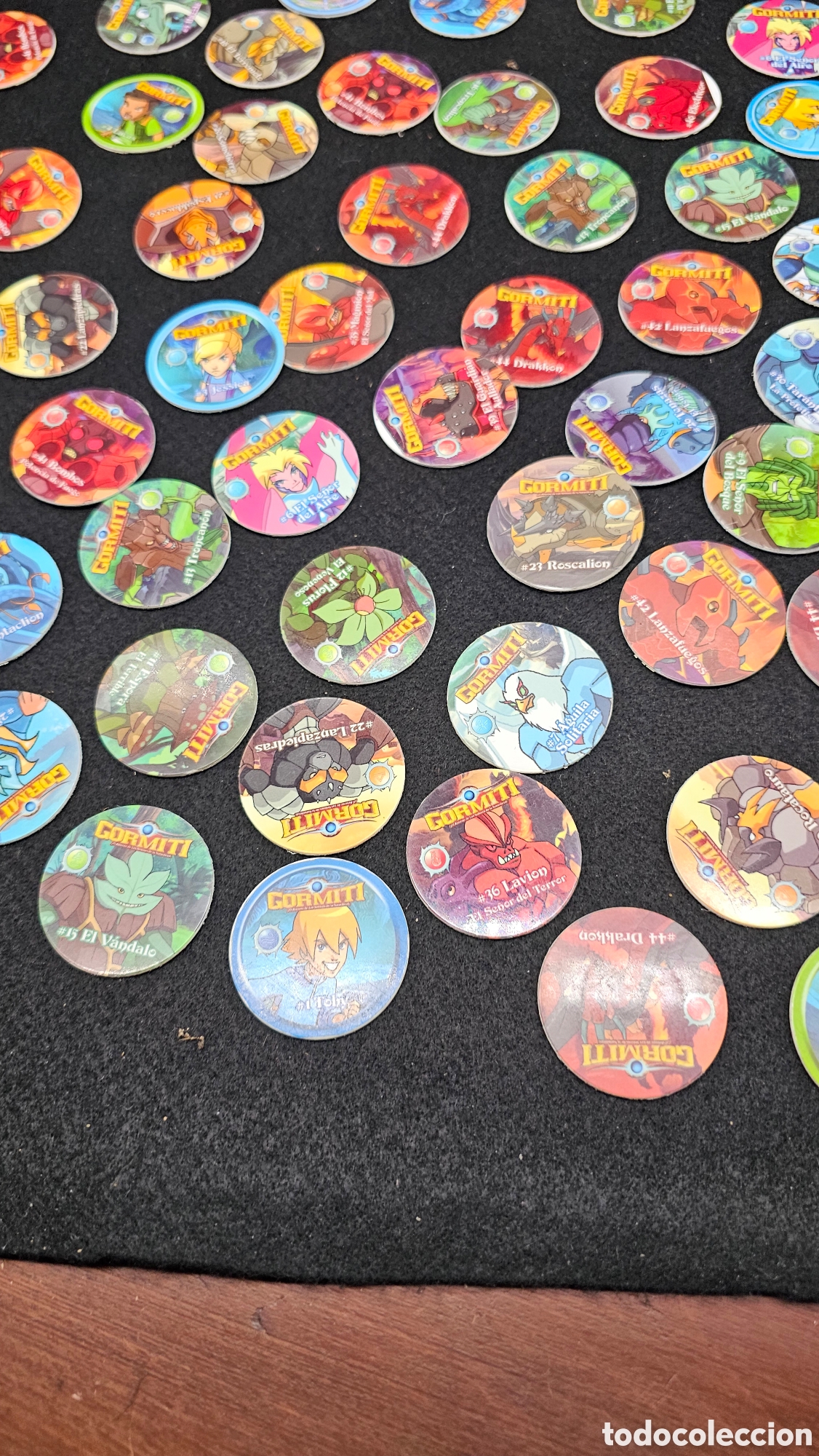 Coleccionismo: Lote de tazos de Gormiti - Foto 12