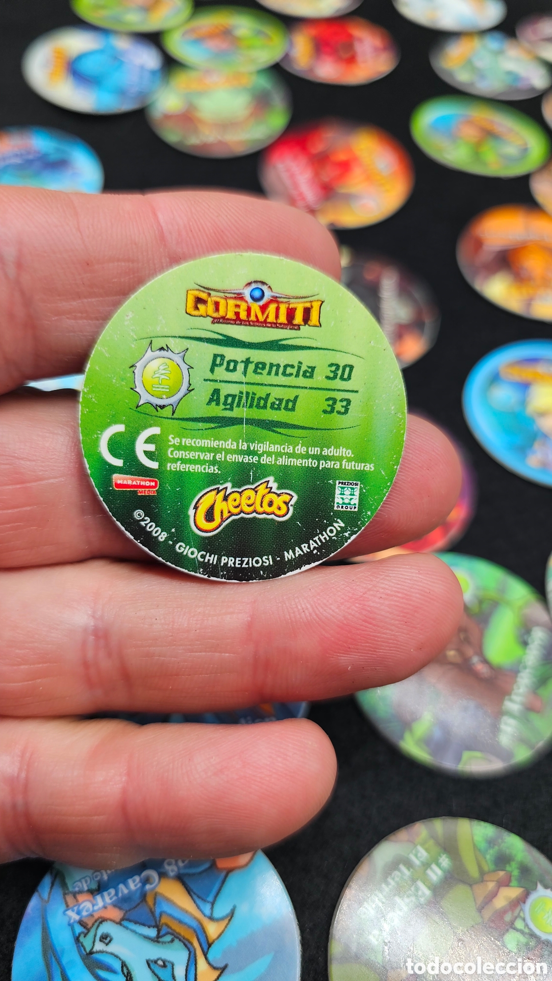 Coleccionismo: Lote de tazos de Gormiti - Foto 15