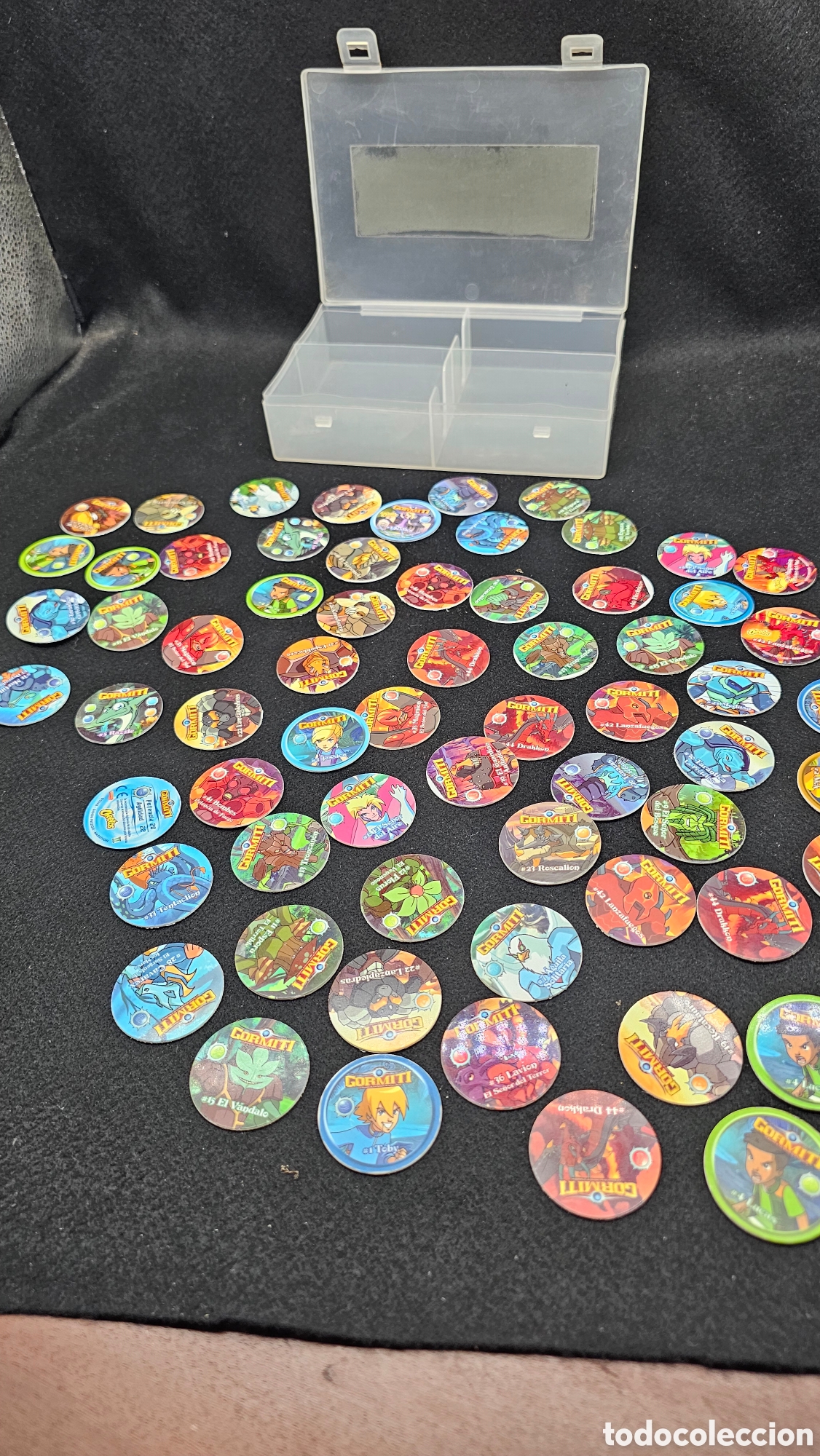 Coleccionismo: Lote de tazos de Gormiti