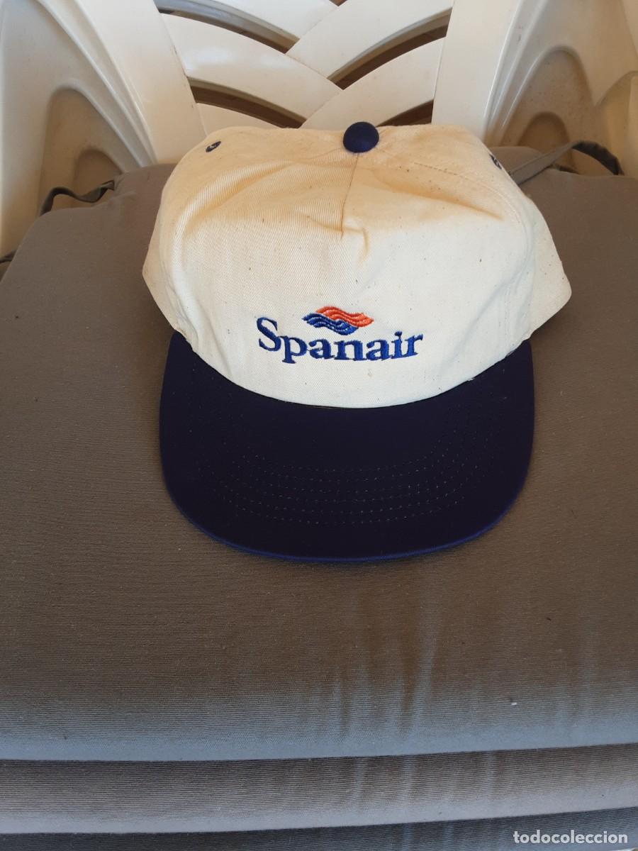 Coleccionismo: Gorra compa&ntilde;&iacute;a Spanair a&ntilde;os 90 - Foto 1