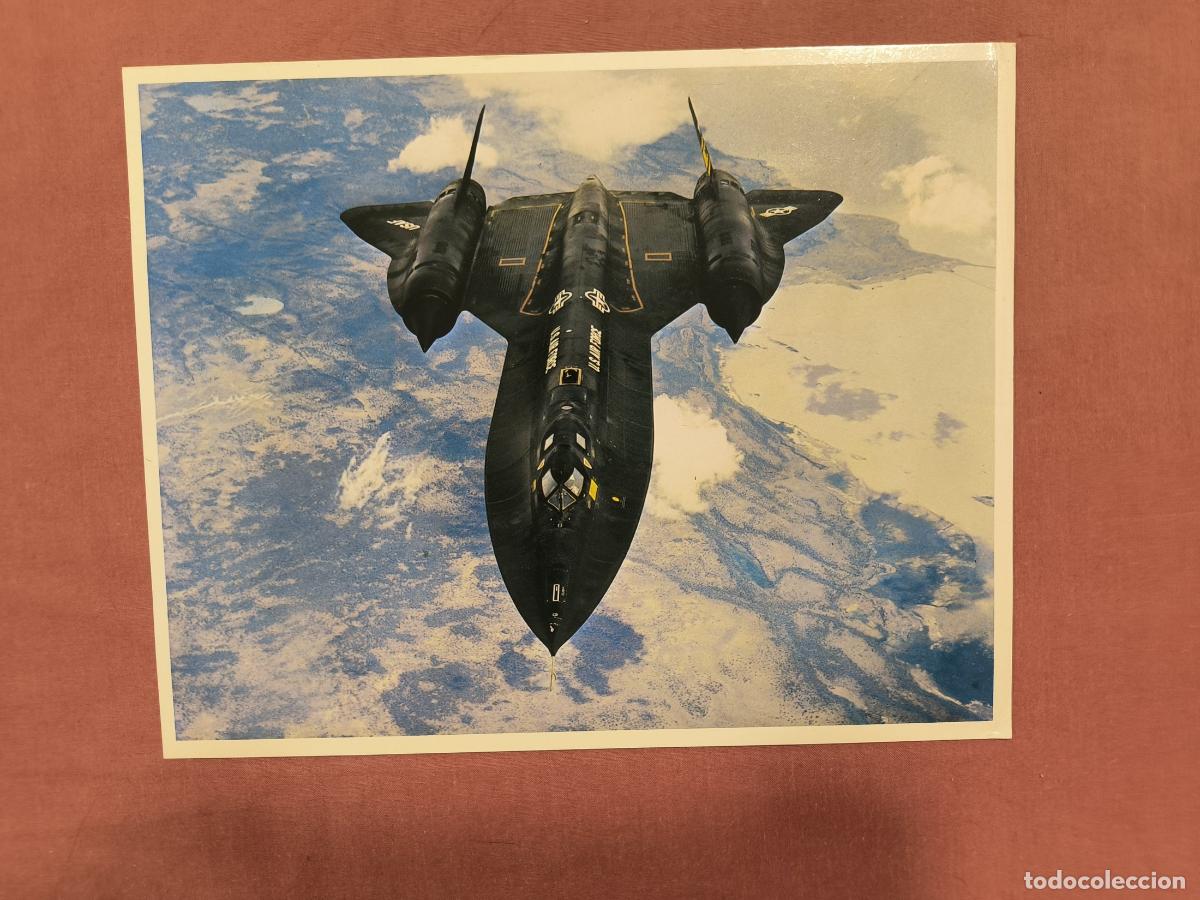 Colecionismo: L&aacute;mina Avi&oacute;n Lockheed SR-71 Blackbird &ndash; Ficha T&eacute;cnica Aviaci&oacute;n Coleccionismo