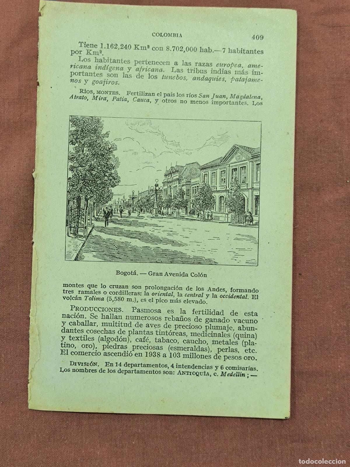 Colecionismo: Antiguos Grabados Bogot&aacute; Avenida Col&oacute;n y Capitolio &ndash; Colombia Coleccionismo
