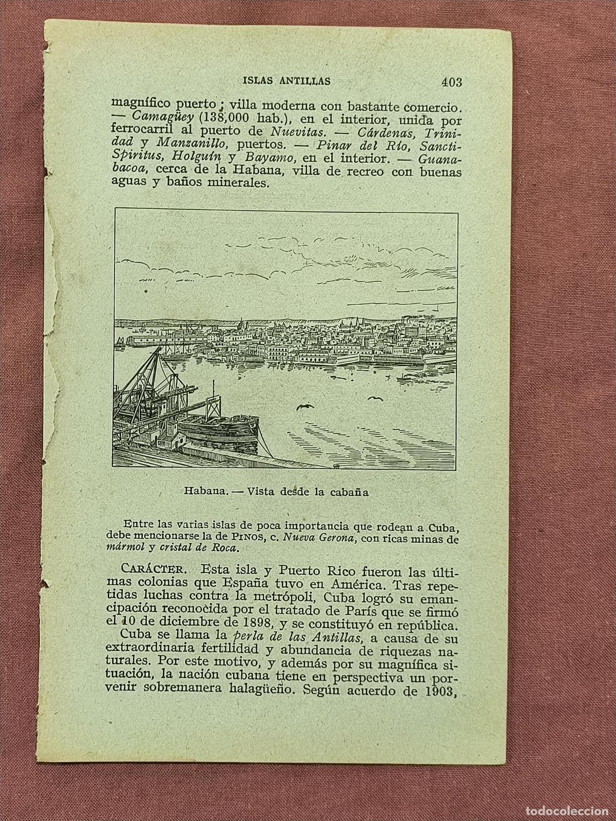 Colecionismo: Antiguos Grabados La Habana y San Juan de Puerto Rico &ndash; Antillas Coleccionismo