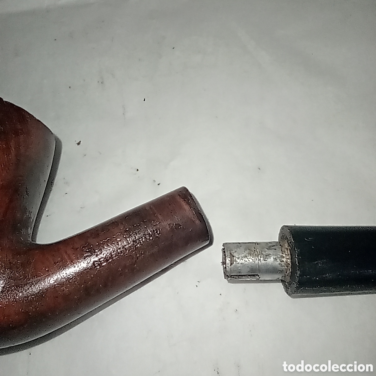Coleccionismo: Pipa de fumar antigua MEDICO SIMPHANY - Foto 5