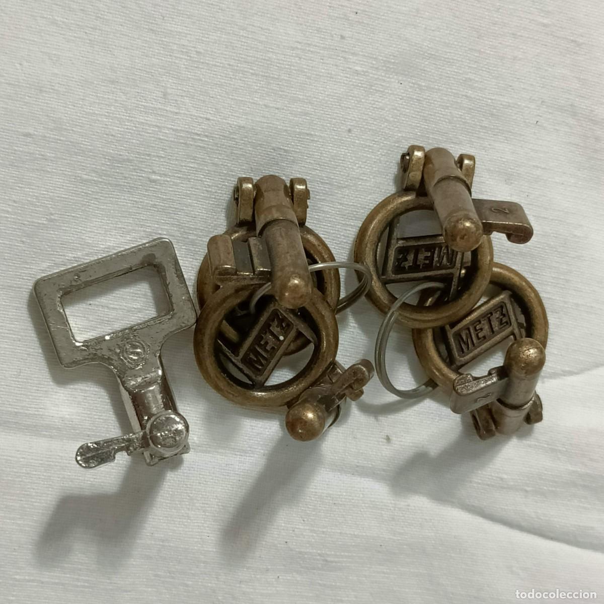 Coleccionismo: Antiguas y curiosas llaves articuladas - Foto 2
