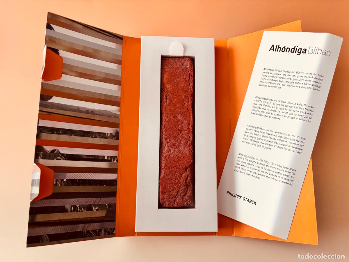 Coleccionismo: Original pieza de ladrillo Alh&oacute;ndiga - Foto 1