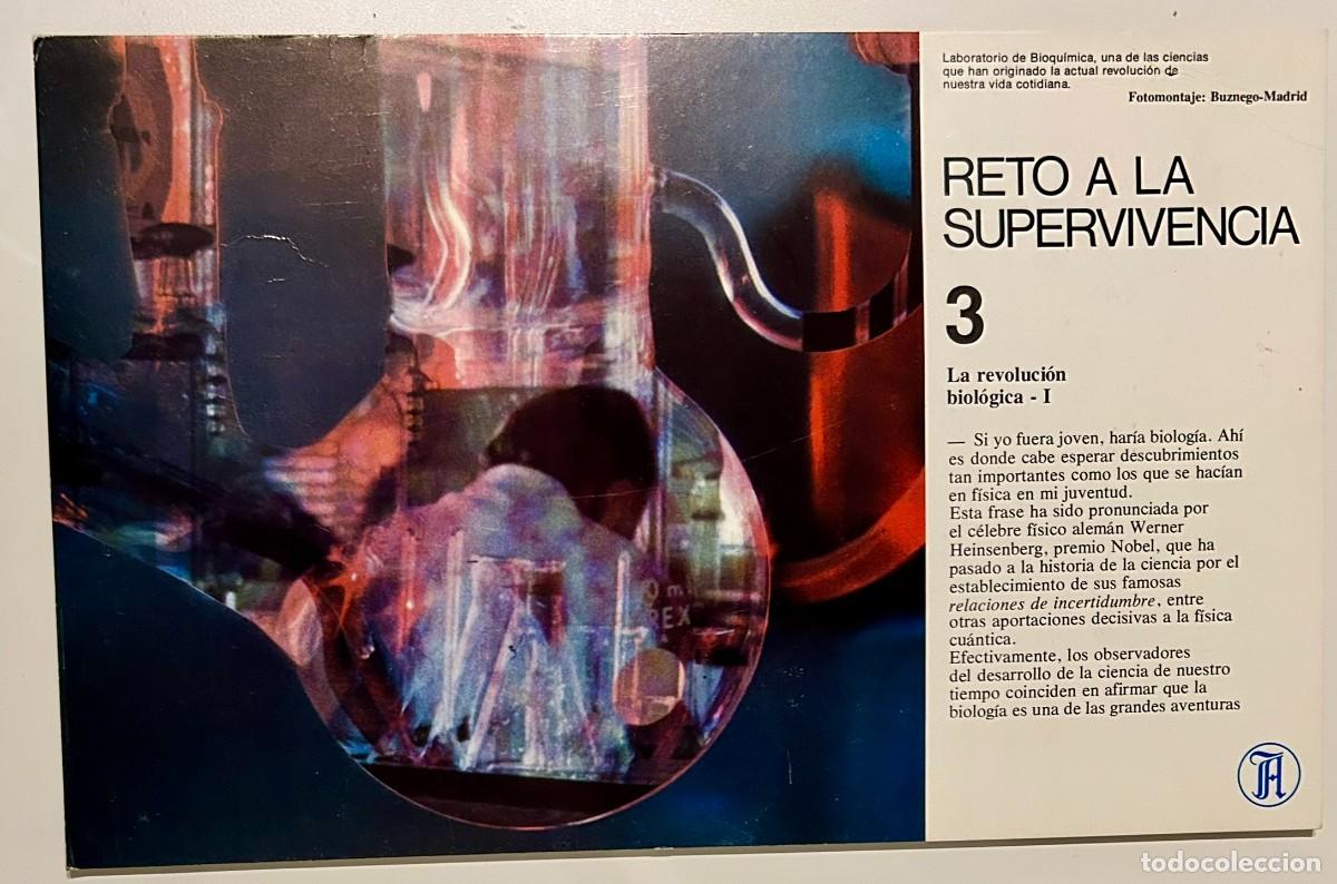 Collecting paper: LABORATORIO DE BIOQU&Iacute;MICA - RETO A LA SUPERVIVENCIA #3 1974 LA REVOLUCI&Oacute;N BIOL&Oacute;GICA 1