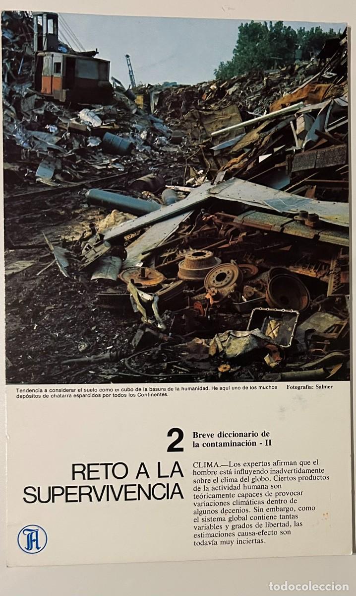 Collecting paper: DEP&Oacute;SITOS DE CHATARRA - RETO A LA SUPERVIVENCIA #2 1974 BREVE DICCIONARIO DE LA CONTAMINACI&Oacute;N 2
