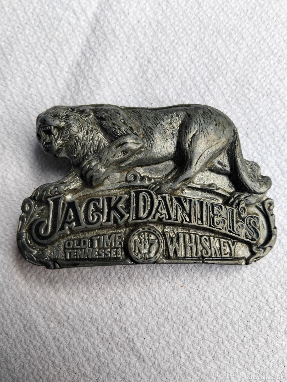 Collecting: Hebilla de cintur&oacute;n muy grande con pantera de la marca Jack Danniel's Whiskey de los a&ntilde;os 80