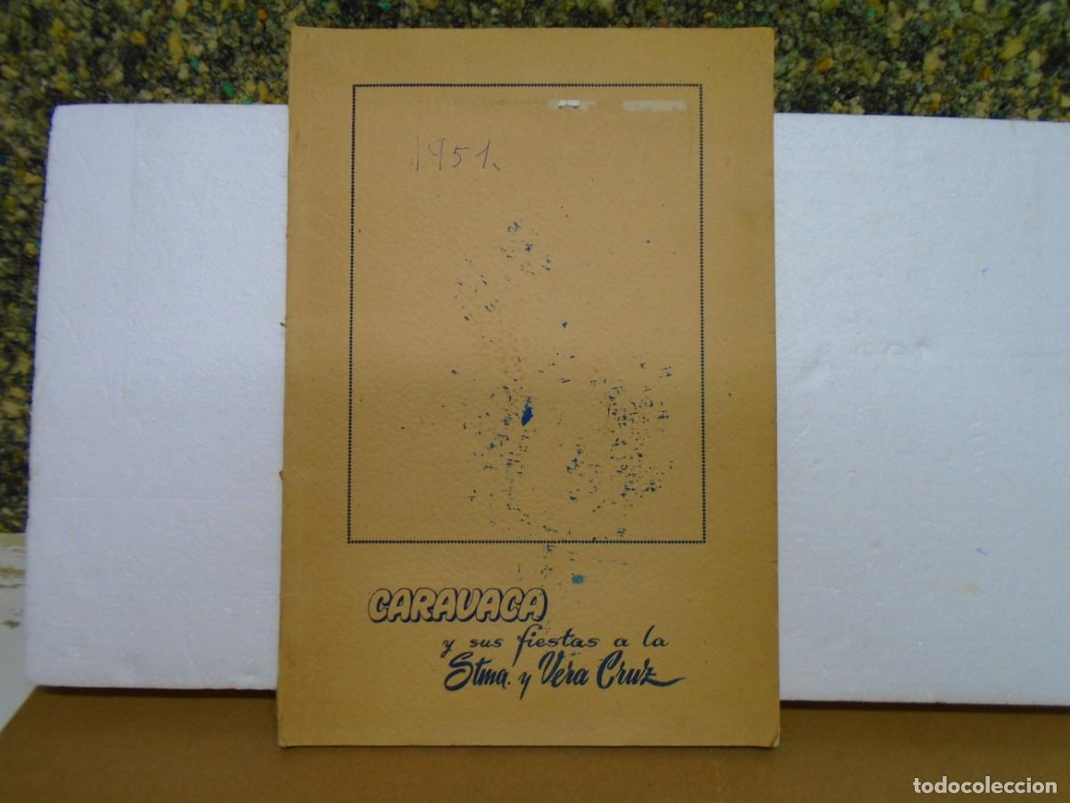 Collecting paper: CARAVACA Y SUS FIESTAS A LA STMA.Y VERA CRUZ.PROGRAMA OFICIAL DE 1951.