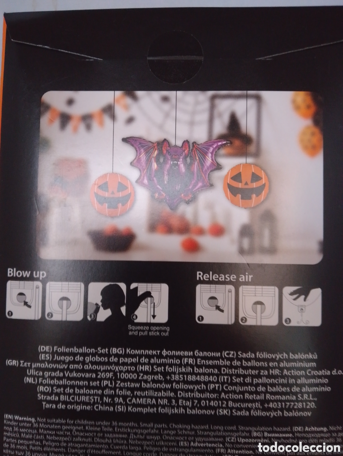 Coleccionismo: Halloween, Globos y Vampiro - Foto 2