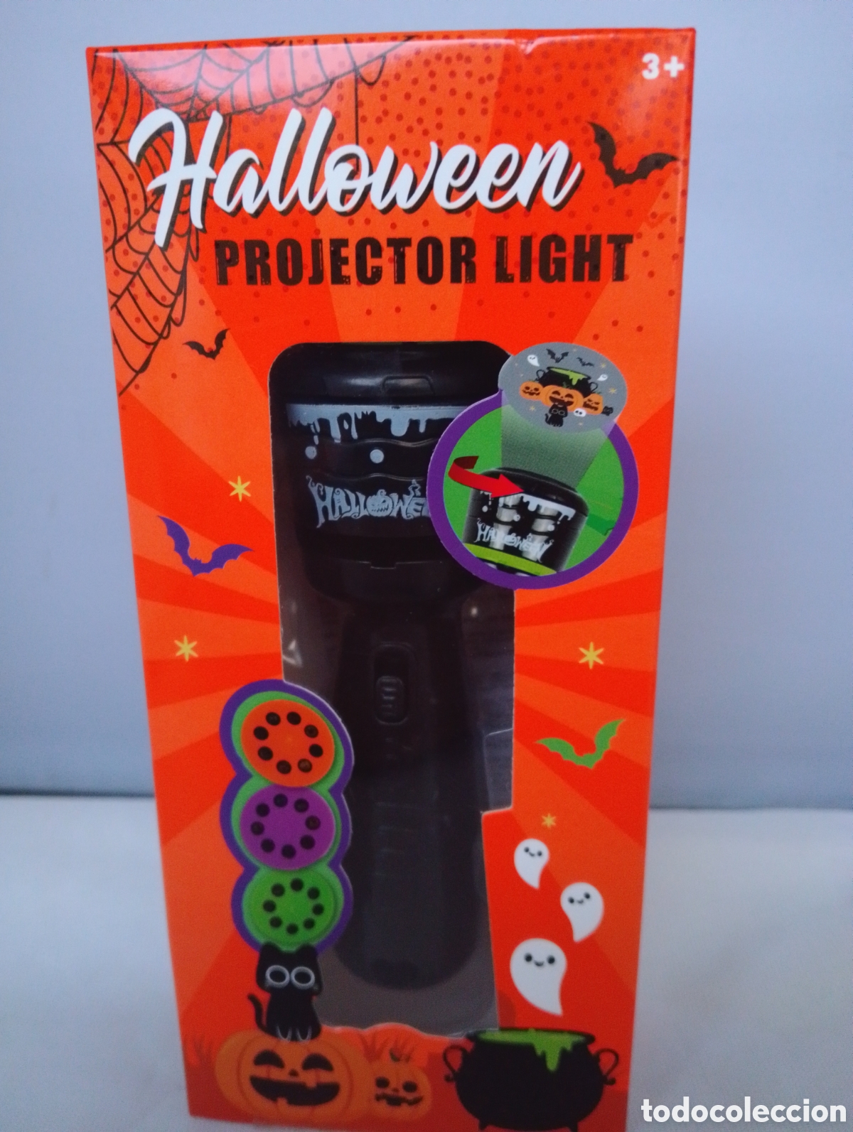 Coleccionismo: Halloween proyector negro infantil - Foto 1