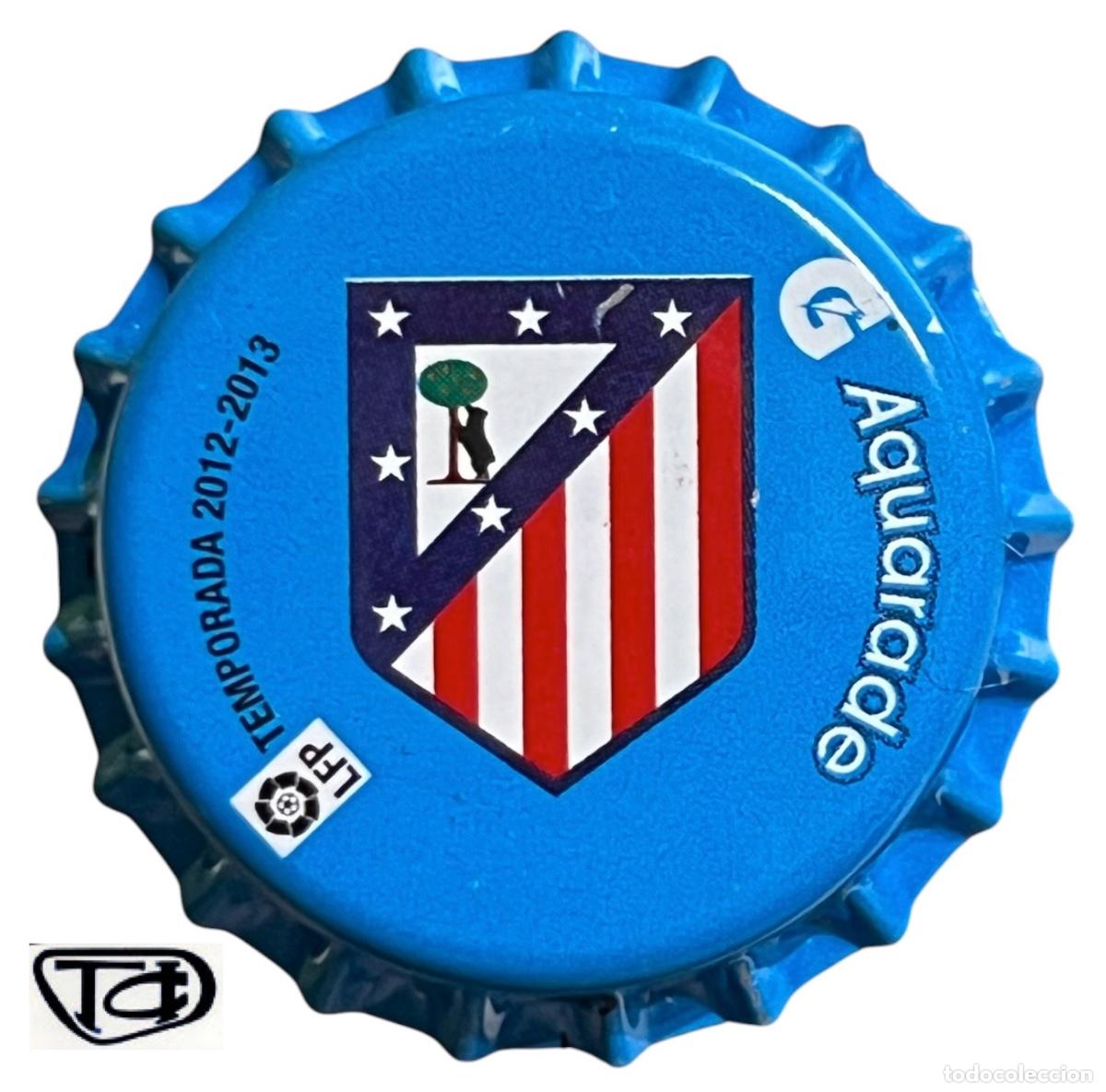 Coleccionismo: TAPON CORONA CHAPA BOTTLE CAP KRONKORKEN CAPSULE TAPPI AQUARADE - ATLETICO MADRID