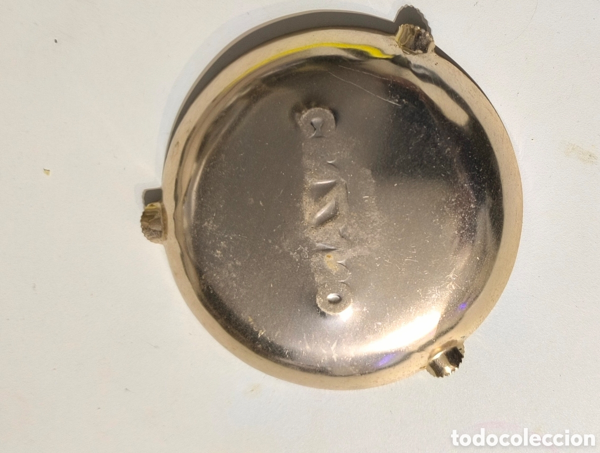 Coleccionismo: Antiguo cenicero de aluminio Cinzano - Foto 2