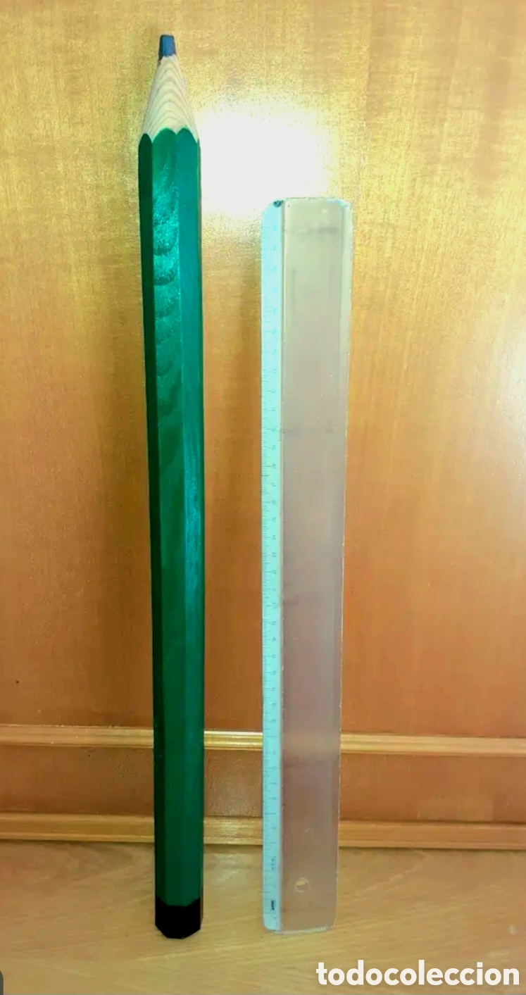 Coleccionismo: L&aacute;piz gigante de madera de 50 cm. de longitud