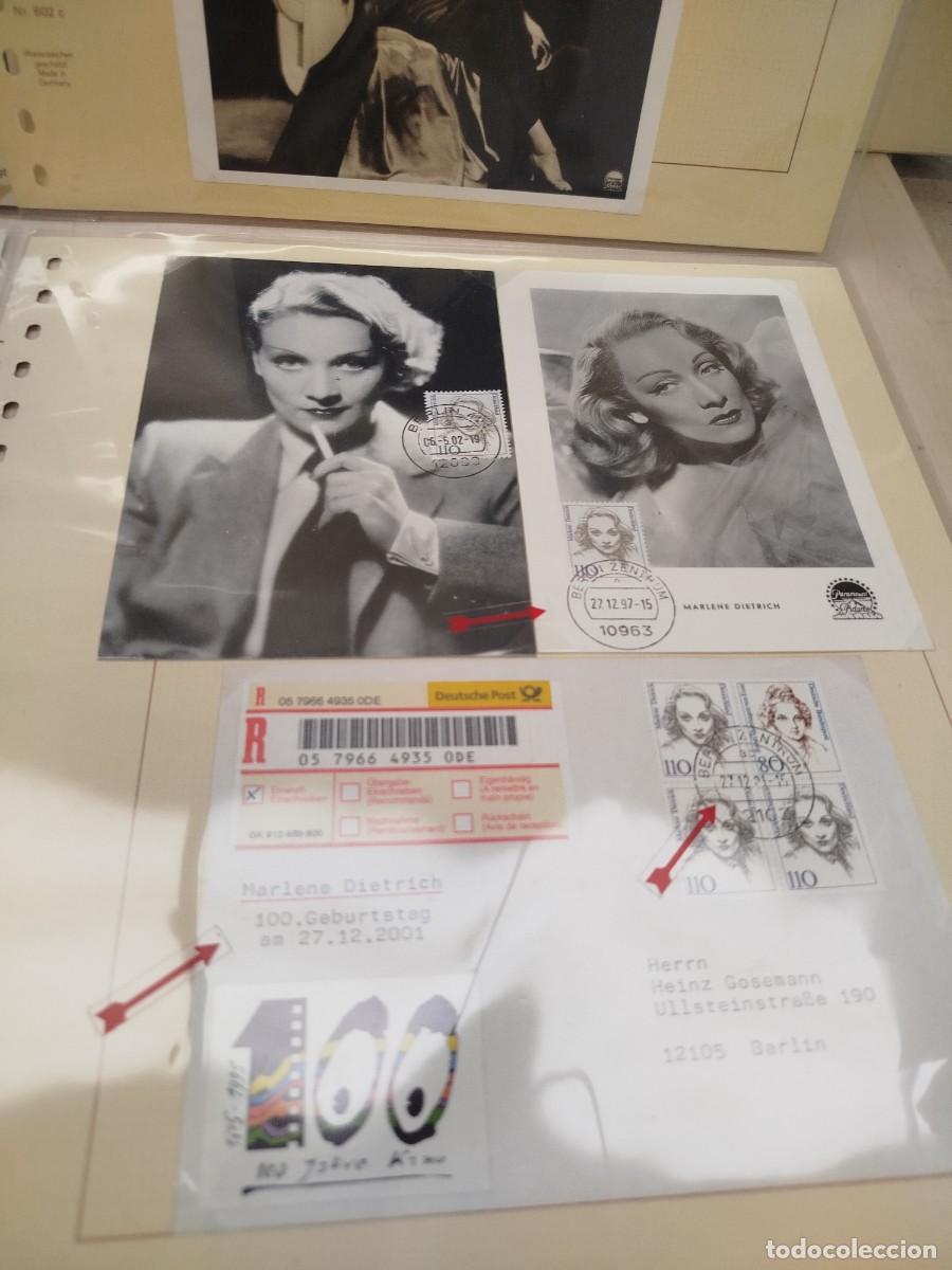 Coleccionismo: Colecci&oacute;n fichero Marlene dietrich - Foto 4