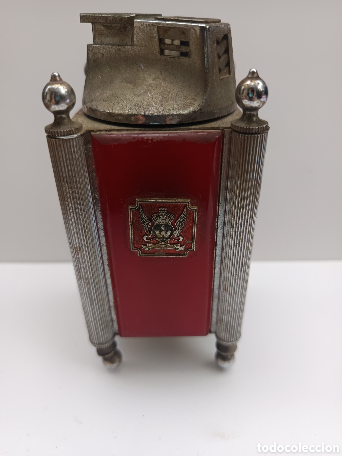 Coleccionismo: Mechero caja musical antiguo