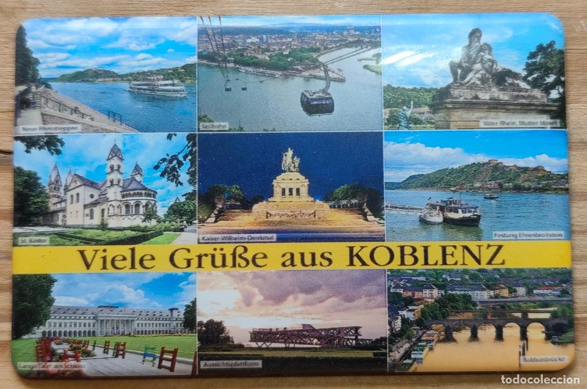 Coleccionismo: IM&Aacute;N DE NEVERA. SOUVENIR RECUERDO TURISMO. KOBLENZ COBLENZA, ALEMANIA