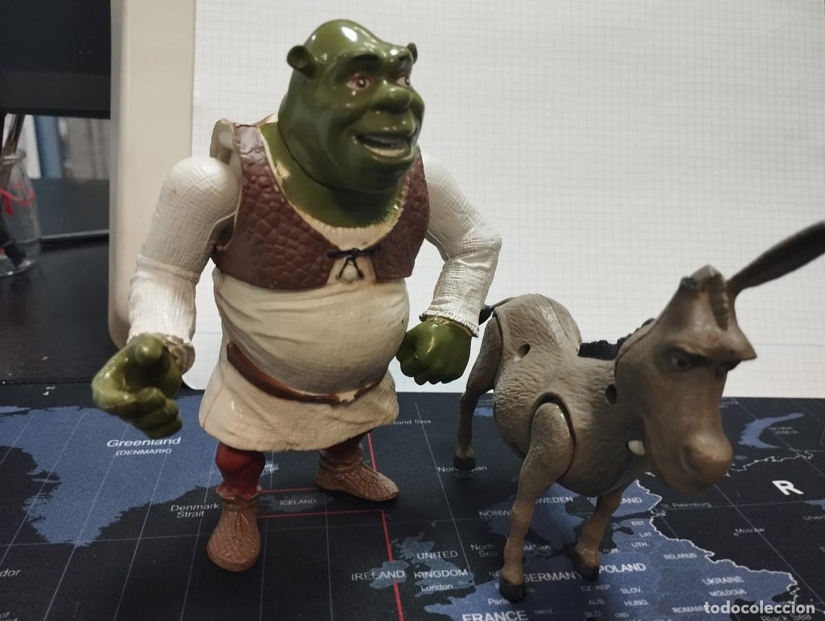 Coleccionismo: figuras de shrek y asno