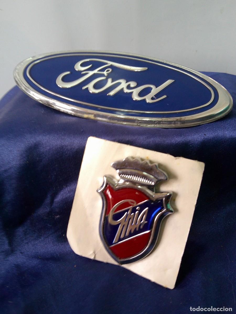 Coleccionismo: &iexcl;&iexcl; LOGOTIPOS.: De ( Ford Y Ghia.) NUEVOS. &rdquo;ORIGINALES de FABRICA.&rdquo; !! C-6.