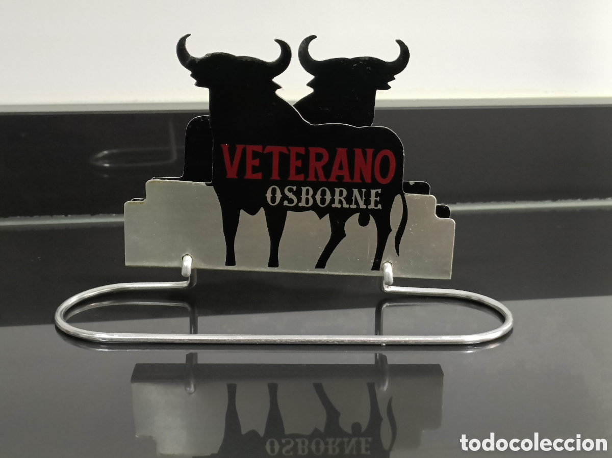 Coleccionismo: Vintage a&ntilde;os 50/60 Servilletero Veterano Osborne Toro