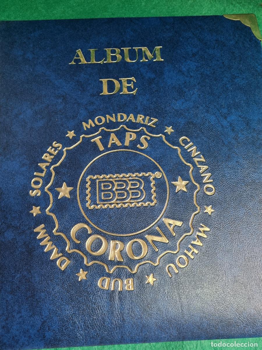 Coleccionismo: ALBUM BBB PLACAS/CORONAS/CAPS/CHAPAS/TAPPI/KRONKORK CON 5 HOJAS. N&ordm; 4